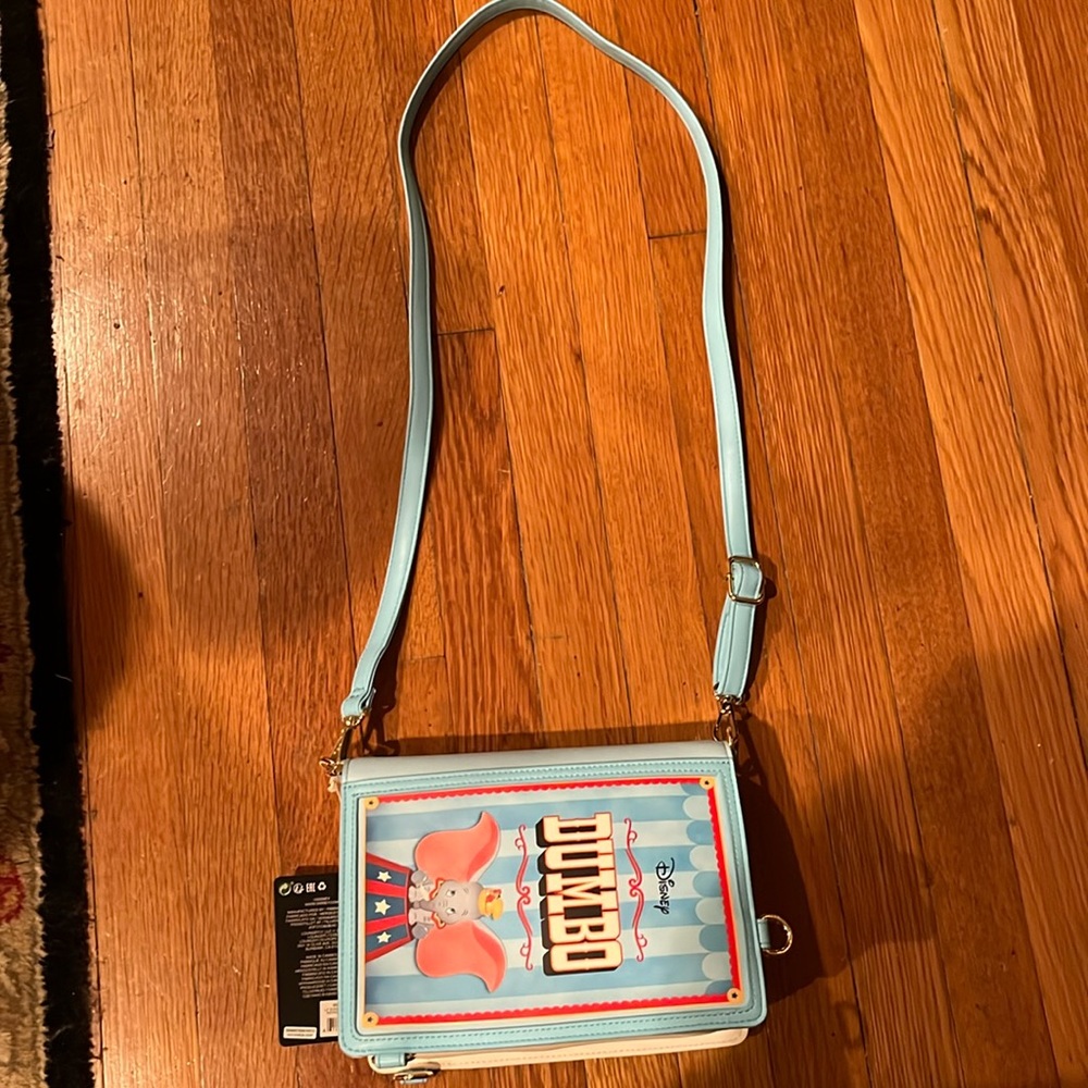 Loungefly Disney dumbo convertible backpack NWT